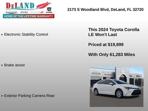 2024 Toyota Corolla LE
