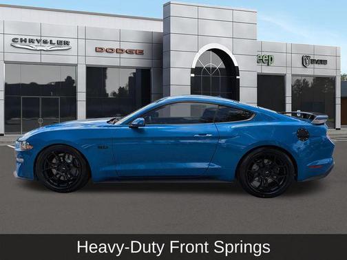 Blue 2020 Ford Mustang GT