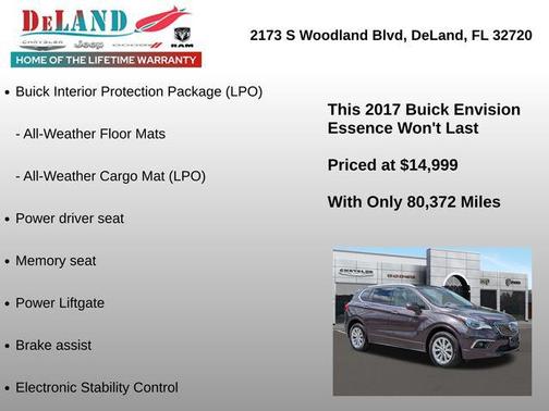 Midnight Amethyst Metallic 2017 Buick Envision Essence