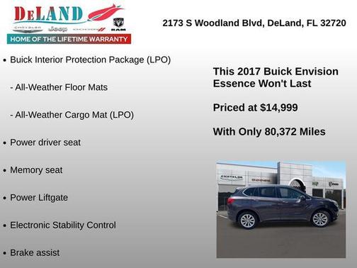 Midnight Amethyst Metallic 2017 Buick Envision Essence