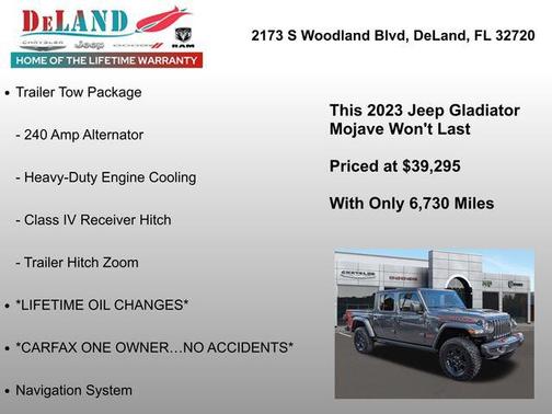 2023 Jeep Gladiator Mojave 4x4