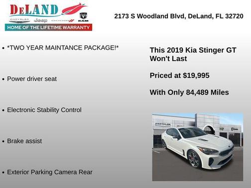 2019 Kia Stinger GT