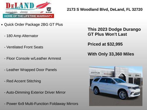 2023 Dodge Durango GT Plus