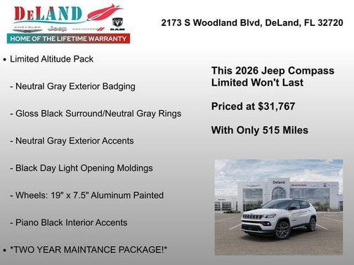 2026 Jeep Compass Limited