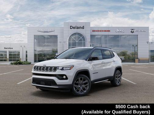 Bright White Clearcoat 2026 Jeep Compass Limited