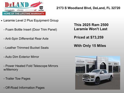 2025 RAM 2500 Laramie Crew Cab 4x4 6'4' Box