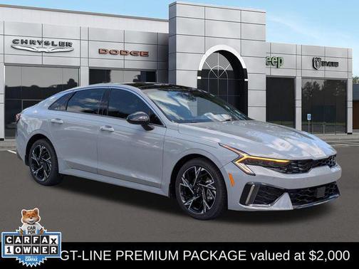 Wolf Gray 2025 Kia K5 GT-Line