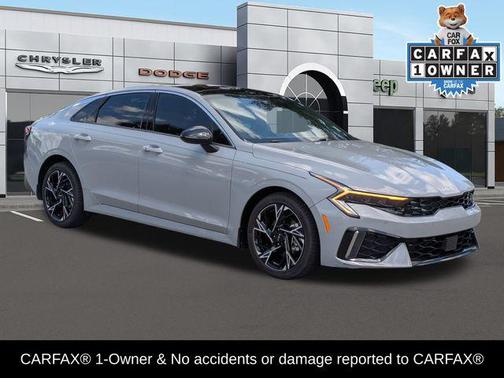 Wolf Gray 2025 Kia K5 GT-Line