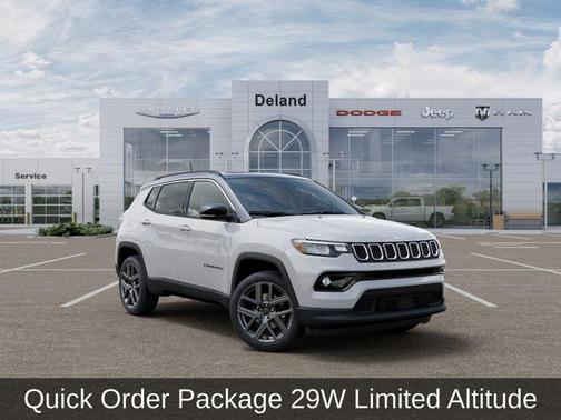 Bright White Clearcoat 2026 Jeep Compass Limited