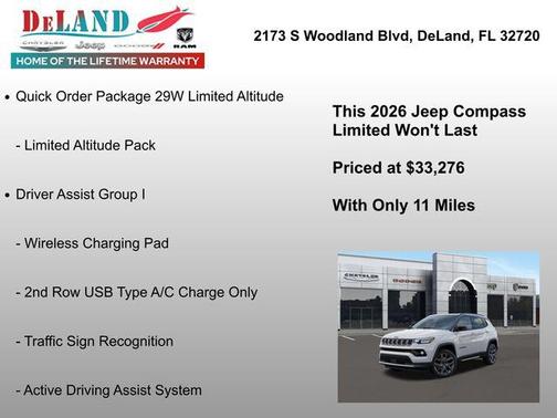 2026 Jeep Compass Limited