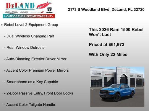 2026 RAM 1500 Rebel
