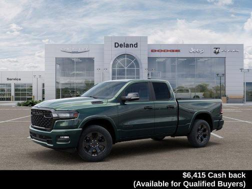 Serrano Green Metallic 2026 RAM 1500 Big Horn/Lone Star