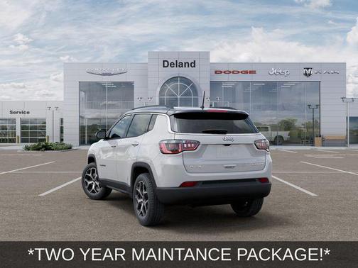 Bright White Clearcoat 2026 Jeep Compass Limited