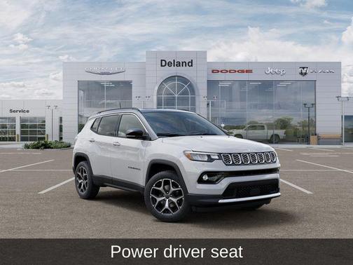 Bright White Clearcoat 2026 Jeep Compass Limited