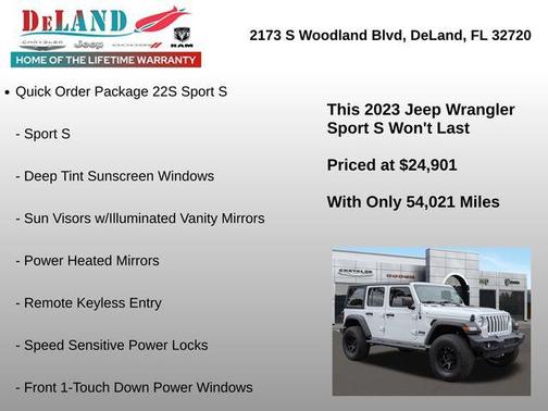 2023 Jeep Wrangler Sport S