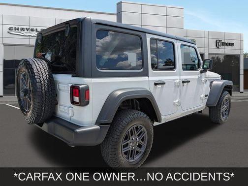 Bright White Clearcoat 2024 Jeep Wrangler Sport S