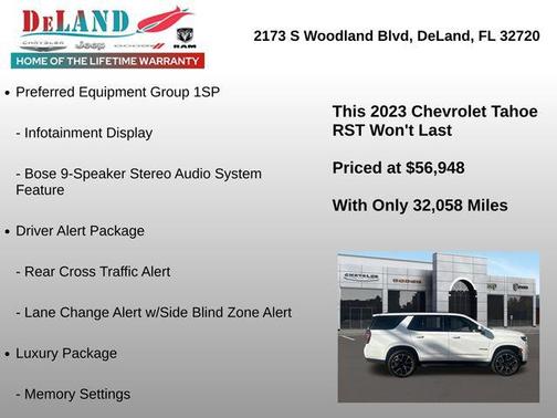 2023 Chevrolet Tahoe 4WD RST