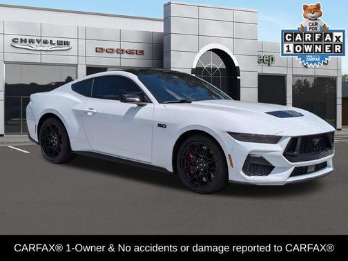 Oxford White 2025 Ford Mustang GT Premium