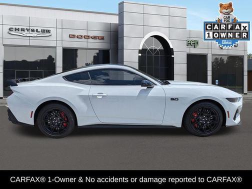 Oxford White 2025 Ford Mustang GT Premium
