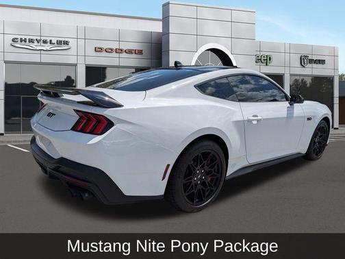 Oxford White 2025 Ford Mustang GT Premium