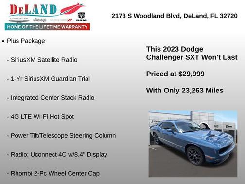 Frostbite 2023 Dodge Challenger SXT