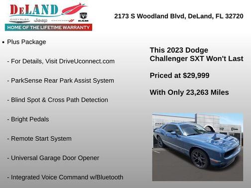 Frostbite 2023 Dodge Challenger SXT