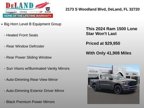 2024 RAM 1500 Big Horn/Lone Star