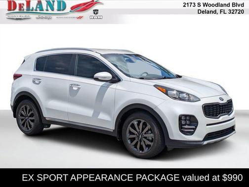 Snow White Pearl 2018 Kia Sportage EX