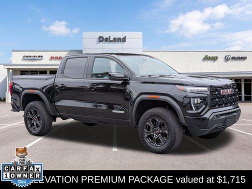 Onyx Black 2024 GMC Canyon Elevation