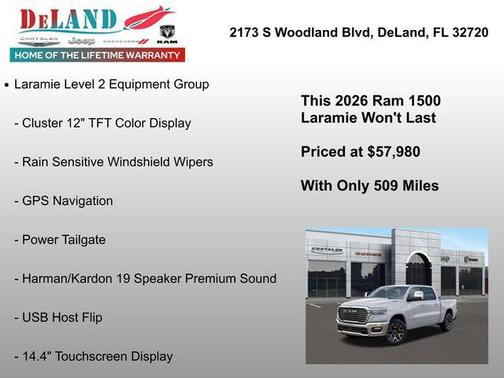 2026 RAM 1500 Laramie