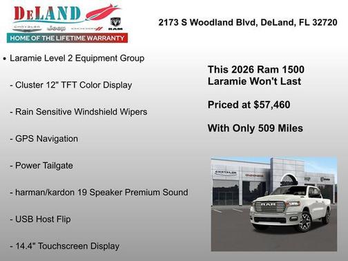 2026 RAM 1500 Laramie