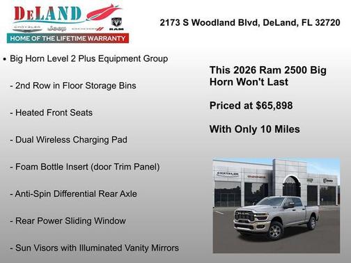 2026 RAM 2500 Big Horn