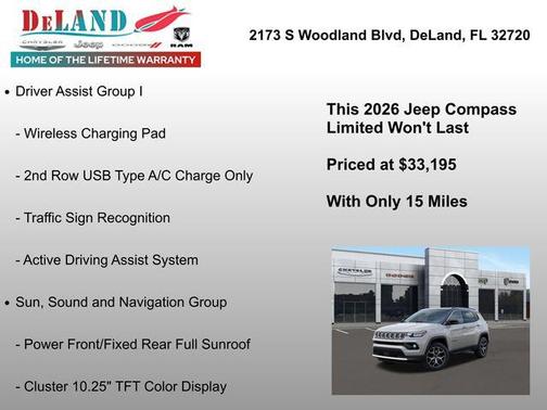 2026 Jeep Compass Limited