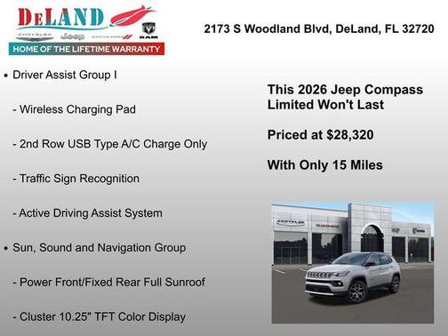 2026 Jeep Compass Limited