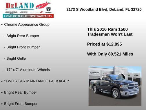 2016 RAM 1500 Tradesman