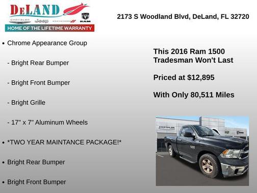 2016 RAM 1500 Tradesman