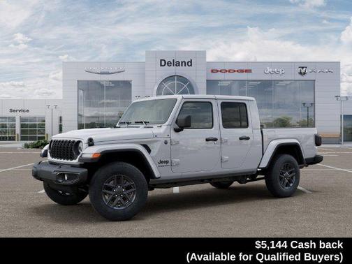 Bright White Clearcoat 2026 Jeep Gladiator Sport S