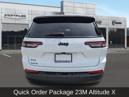 Bright White Clearcoat 2024 Jeep Grand Cherokee L Altitude