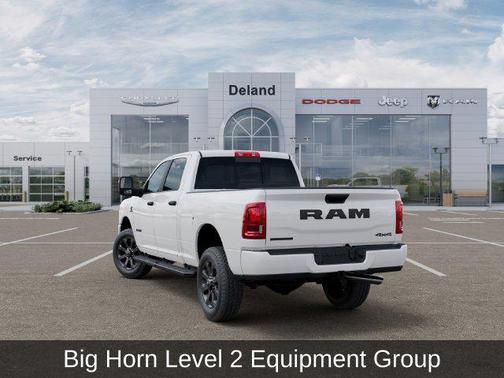 Bright White Clearcoat 2026 RAM 3500 Big Horn Crew Cab 4x4 6'4' Box
