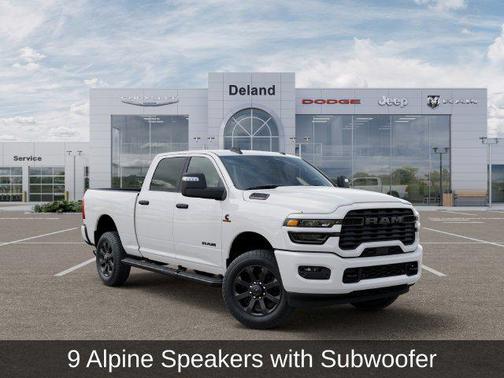 Bright White Clearcoat 2026 RAM 3500 Big Horn Crew Cab 4x4 6'4' Box