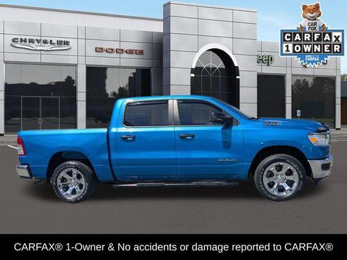 Hydro Blue Pearlcoat 2023 RAM 1500 Big Horn/Lone Star