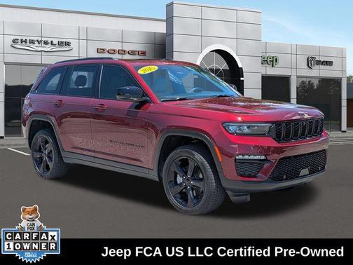 Velvet Red Pearlcoat 2025 Jeep Grand Cherokee Limited