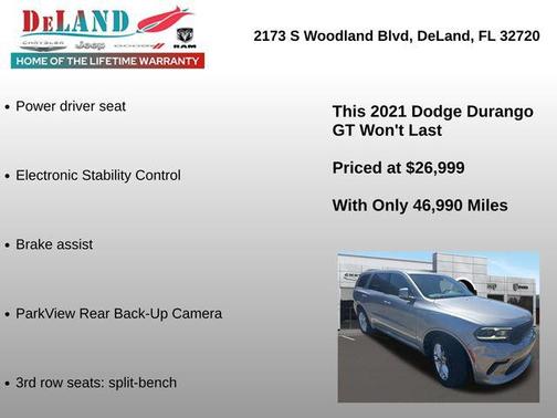 2021 Dodge Durango GT AWD
