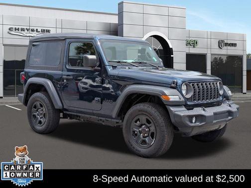 Fathom Blue Pearlcoat 2025 Jeep Wrangler Sport