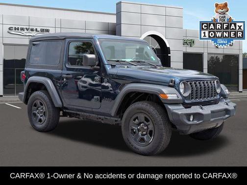 Fathom Blue Pearlcoat 2025 Jeep Wrangler Sport