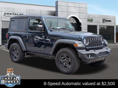 Fathom Blue Pearlcoat 2025 Jeep Wrangler Sport