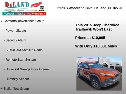2015 Jeep Cherokee Trailhawk
