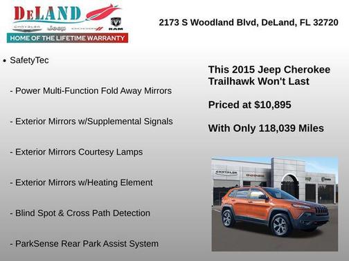 2015 Jeep Cherokee Trailhawk