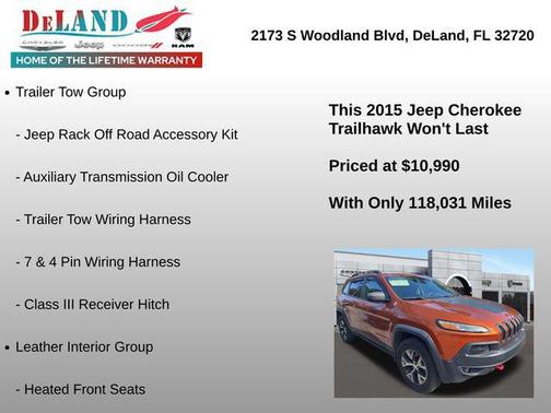 2015 Jeep Cherokee Trailhawk