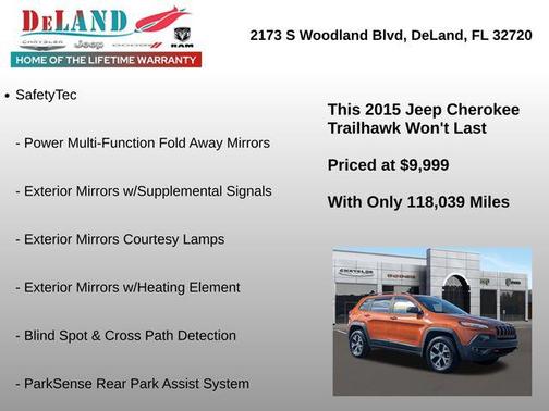 2015 Jeep Cherokee Trailhawk